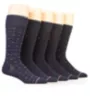 Tommy Hilfiger Flag Dress Crew Sock - 5 Pack 201DR89