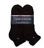 Tommy Hilfiger Solid Athletic Quarter Sock - 6 Pack 201QT11 - Image 1