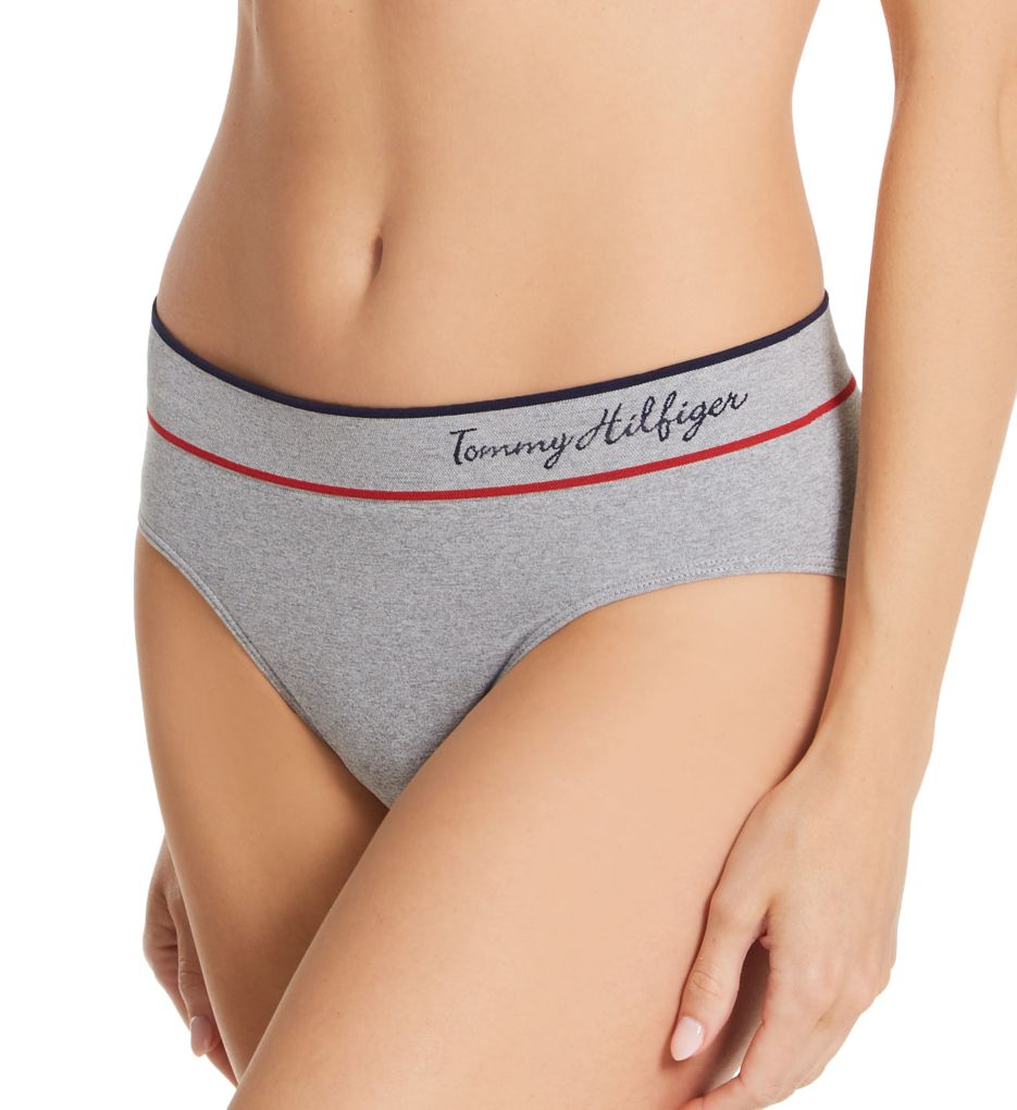 Seamless Logo Bikini Panty Heather Grey M