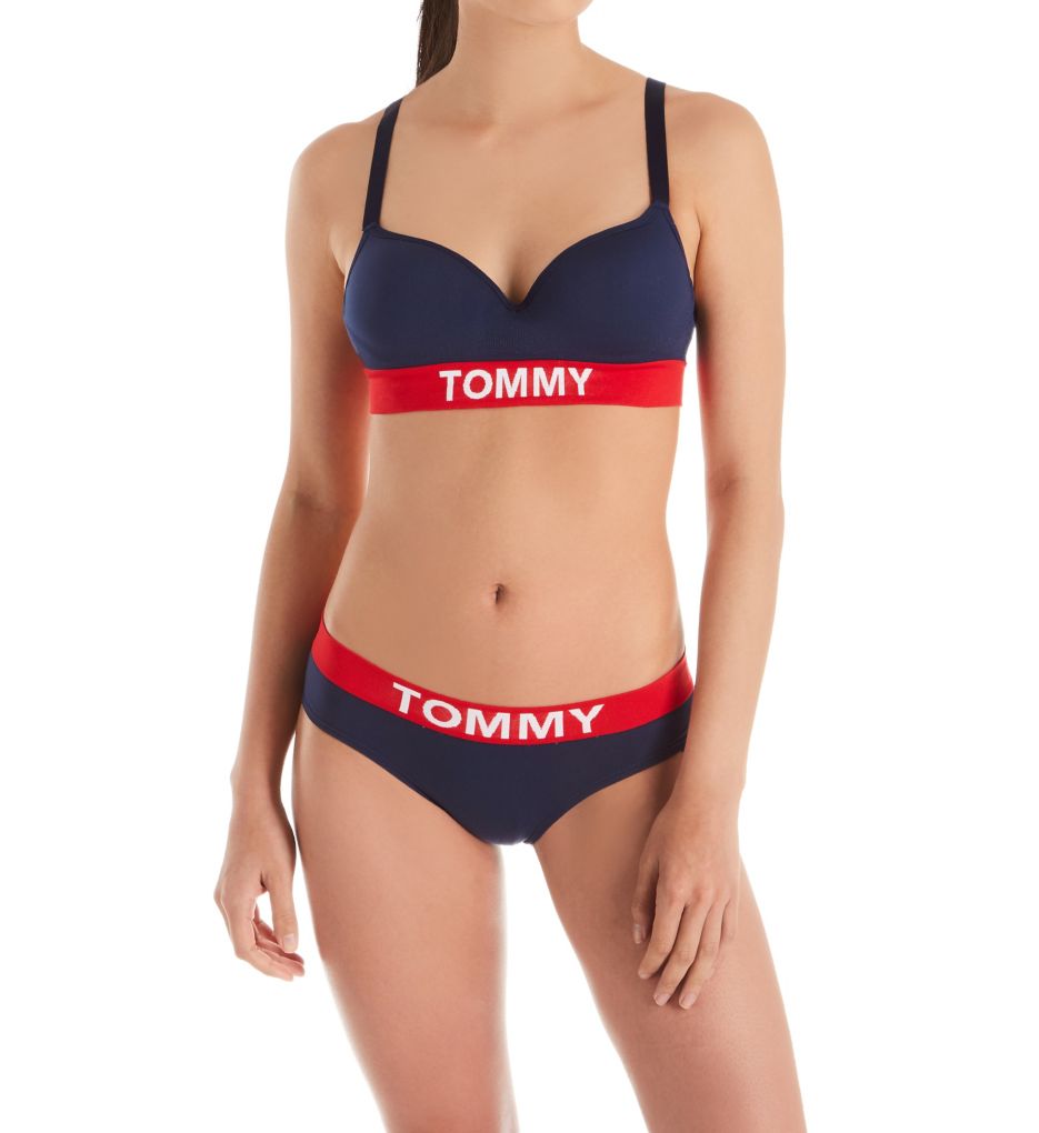 tommy hilfiger bra and panty set