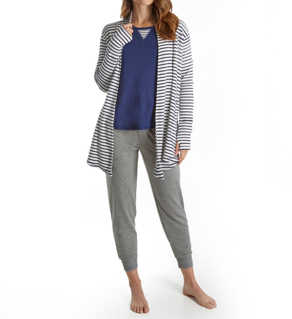 Core Lounge Slub Cardigan-cs2