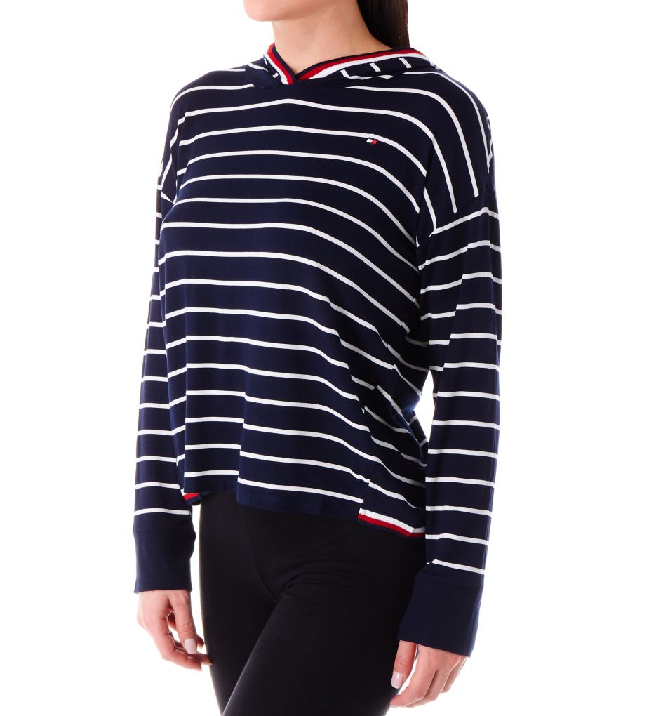 tommy hilfiger global stripe hoodie