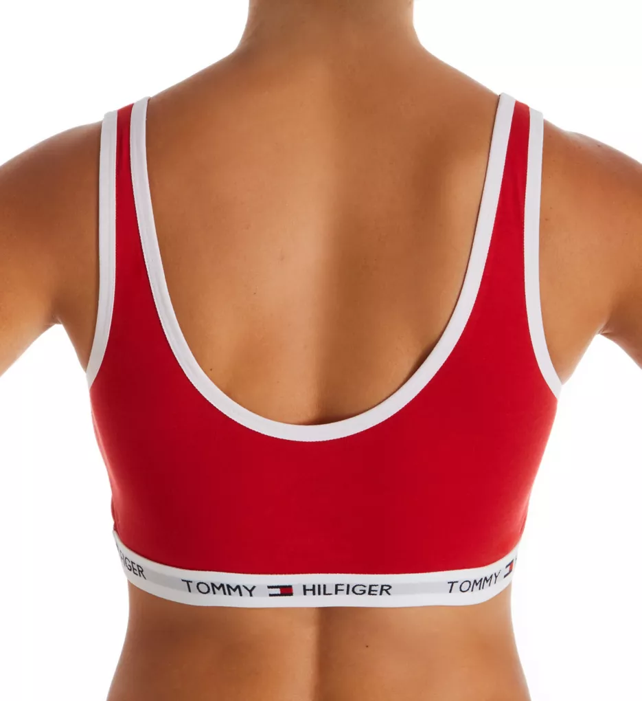 Classic Cotton Racerback Bralette Bright White S by Tommy Hilfiger
