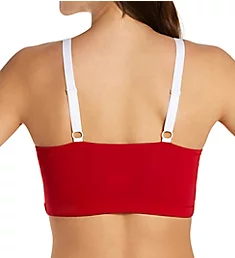 The New Classic Longline Bralette Apple Red L