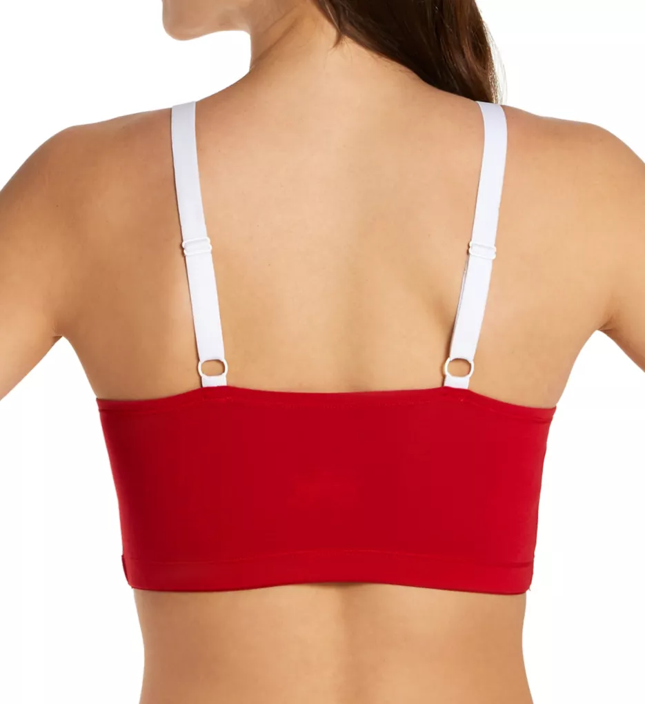 The New Classic Longline Bralette Apple Red M