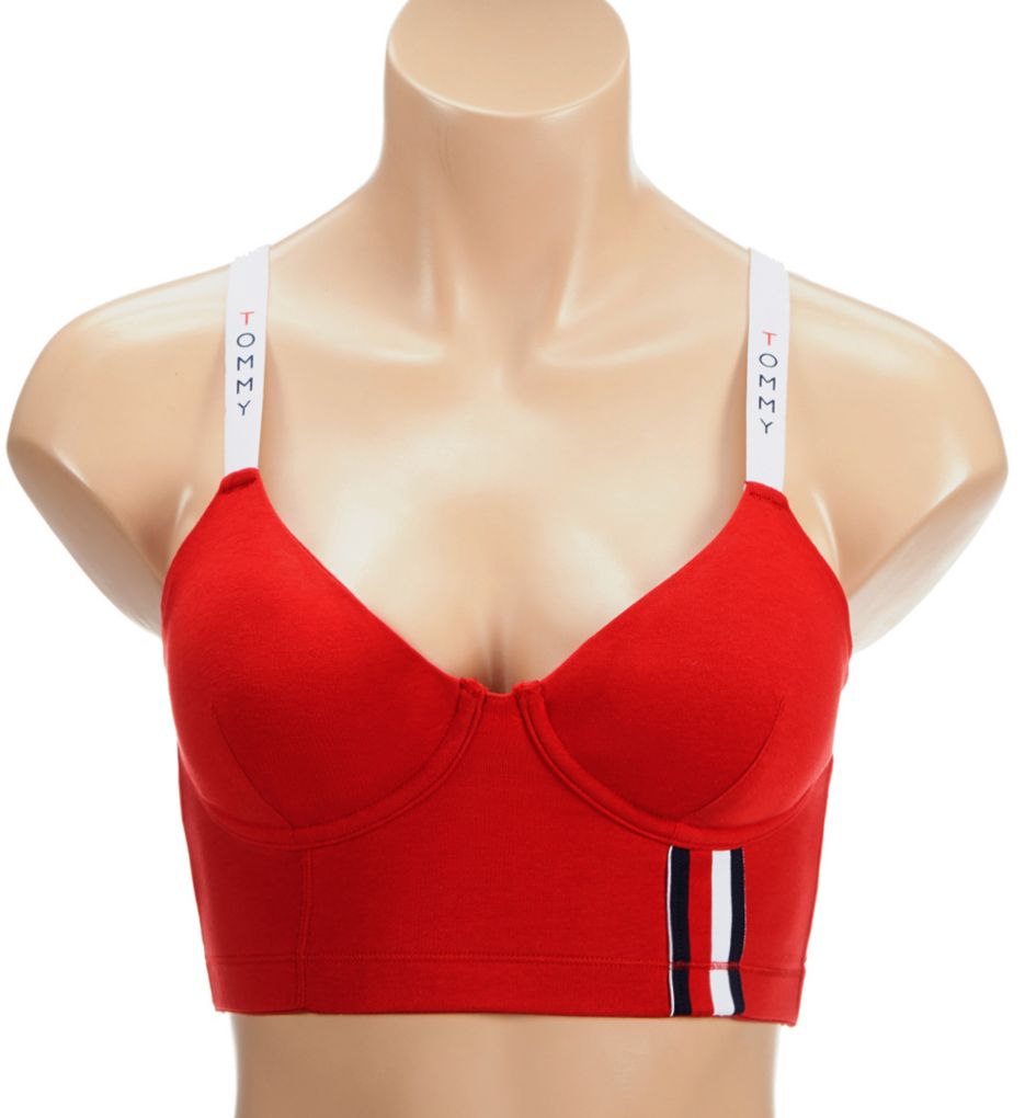 Tommy hilfiger hotsell red bralette