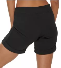 Drawstring Cuffed Sweat Shorts