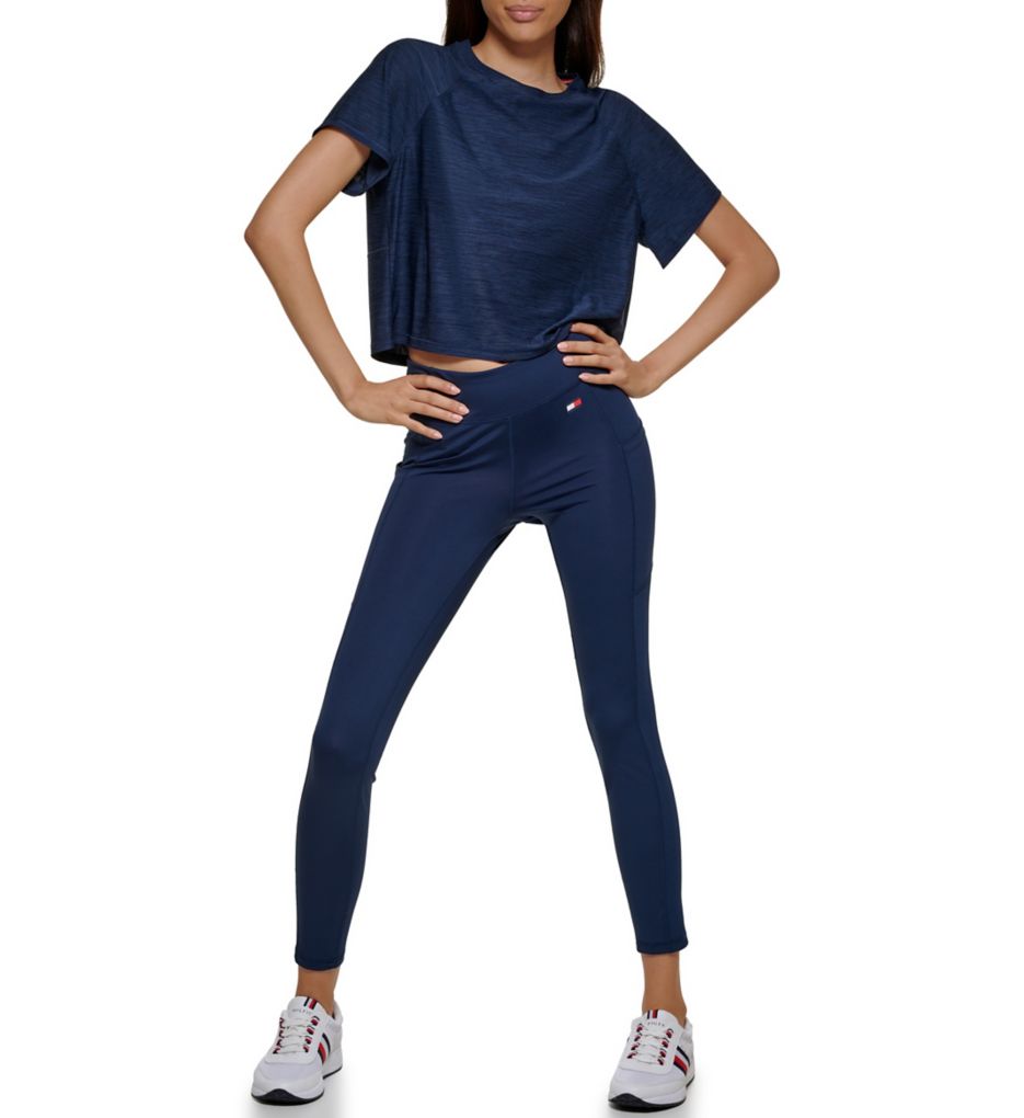 High Rise Full Length Compression Legging W Pocket