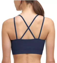 Strappy Ribbed Sports Bra