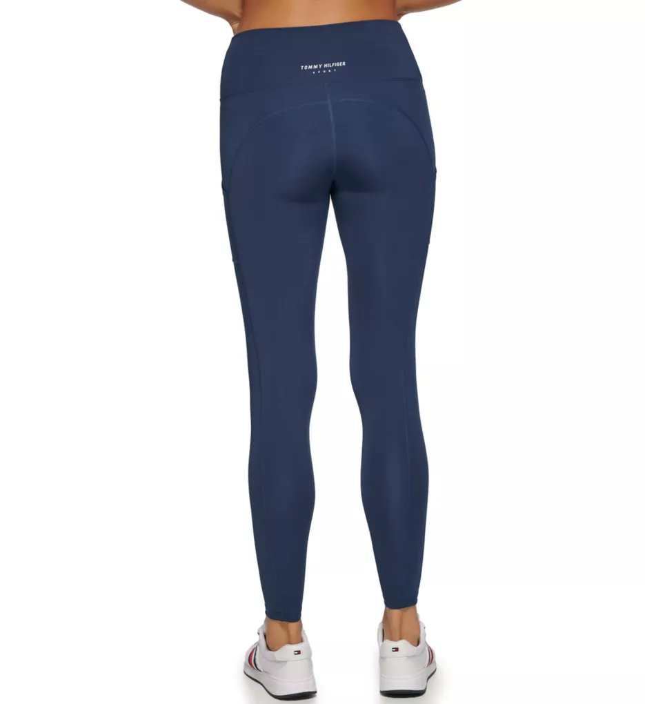High Rise Compression Legging Navy S