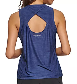 Second Skin Tank W/ Cut Out Back Detail