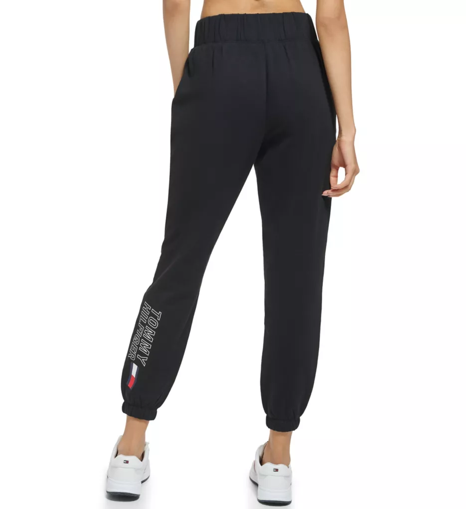 Relaxed Fit Pull-On Logo Sweat Pant Black L