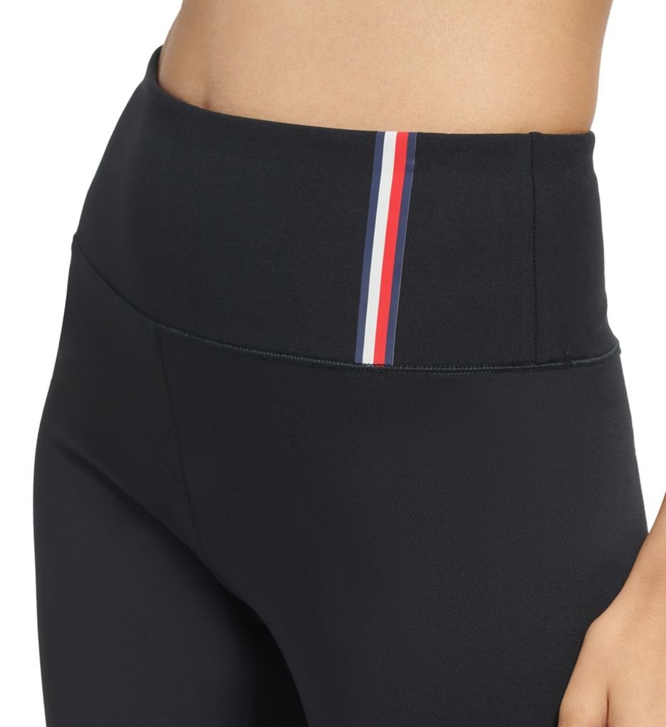 Tommy Hilfiger Sport high rise side taping legging in black