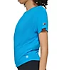 Tommy Hilfiger Lux Modal Fitness Tee With Cross Over Front TP3T0649 - Image 3