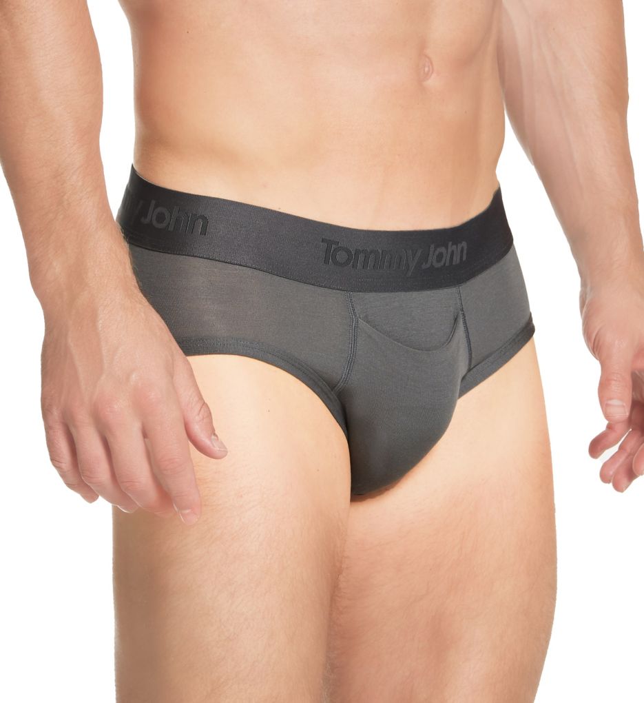 Second Skin Relaxed Fit Boxer Black S by Tommy John