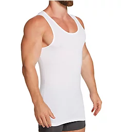 Second Skin Stay-Tucked Tank WHT M