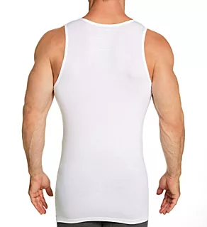 Second Skin Stay-Tucked Tank White XL