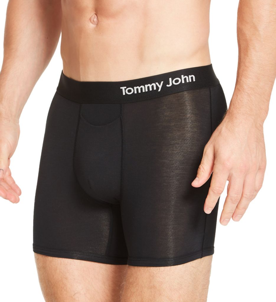 Cool Cotton Trunk BLK S by Tommy John