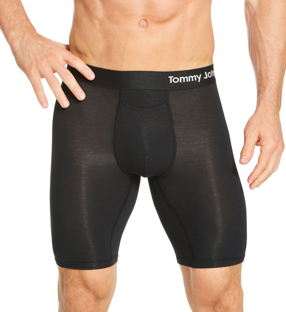 Men's Tommy John 1000033 Air Mesh Long Leg Boxer Brief (Turbulence