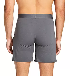 Cool Cotton Relaxed Fit Boxer Iron Grey S