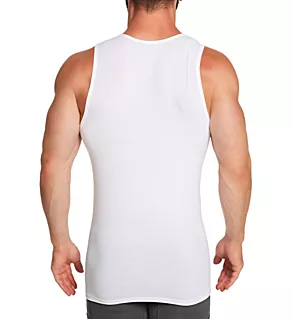 Cool Cotton Tank WHT 2XL