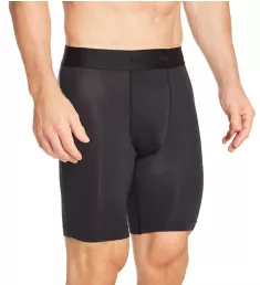 Air Mesh Long Leg Boxer Brief Black S