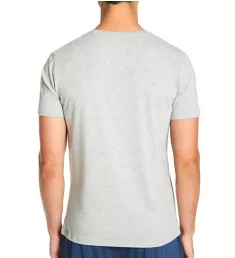 Second Skin Lounge Crew Neck T-Shirt Heather Grey 2XL