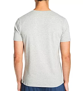 Second Skin Lounge Crew Neck T-Shirt Heather Grey 2XL