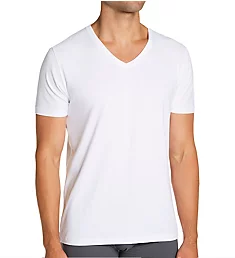 Second Skin Lounge V-Neck T-Shirt White L