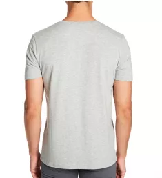 Second Skin Lounge V-Neck T-Shirt Heather Grey XL