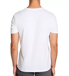 Second Skin Lounge V-Neck T-Shirt White L