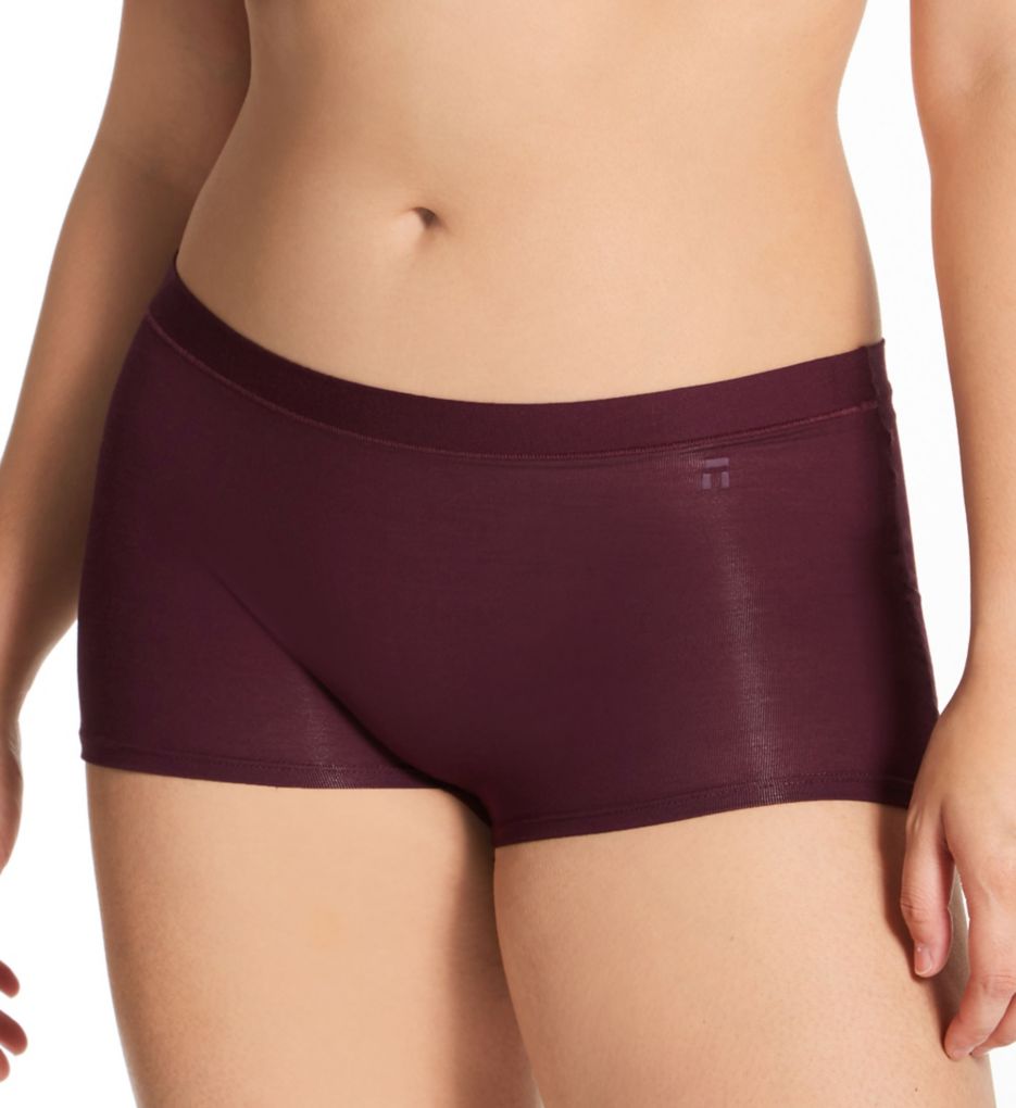 Tommy John (2503314) -- Tommy John 1000554 Second Skin Boyshort Panty (Wine Tasting XS)