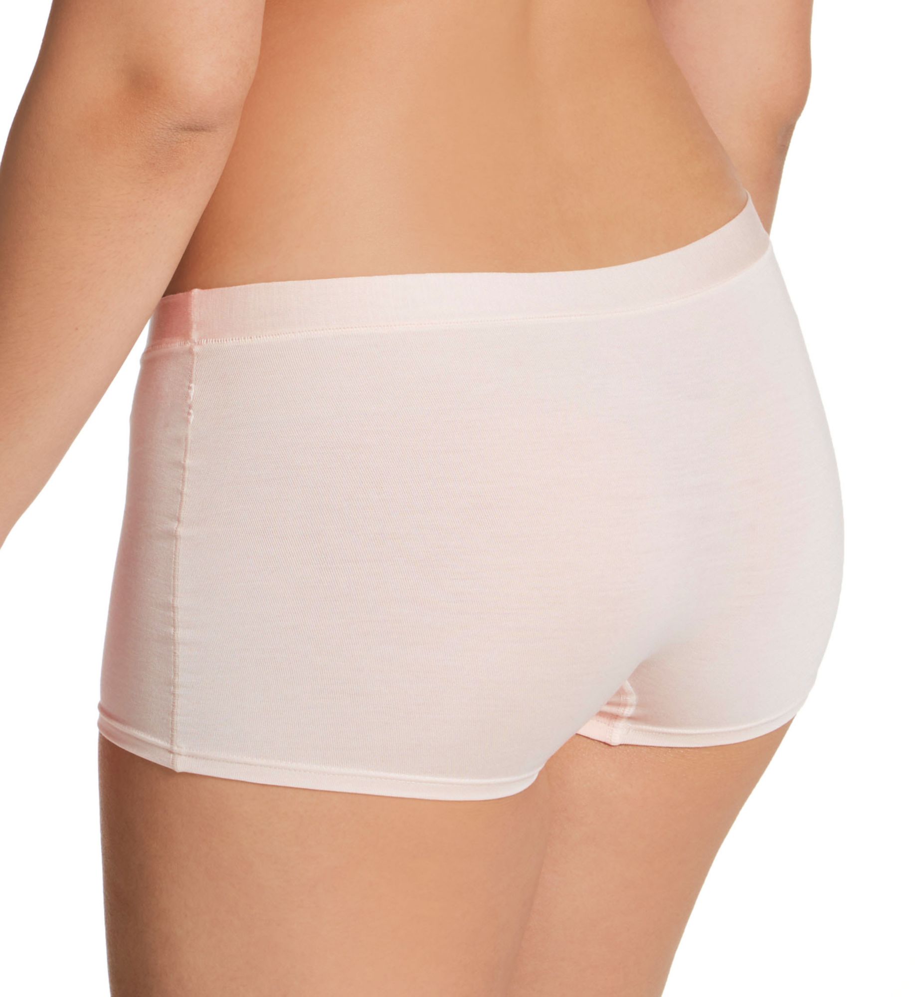 Tommy John Second Skin Breathable Modal Boyshort Panty Soft Pink 2X  - Image 2