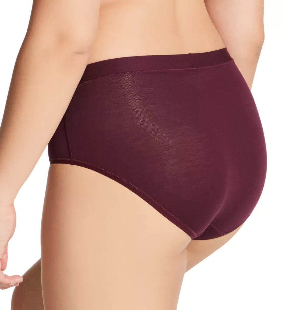 Second Skin High Rise Brief Panty Wine Tasting S