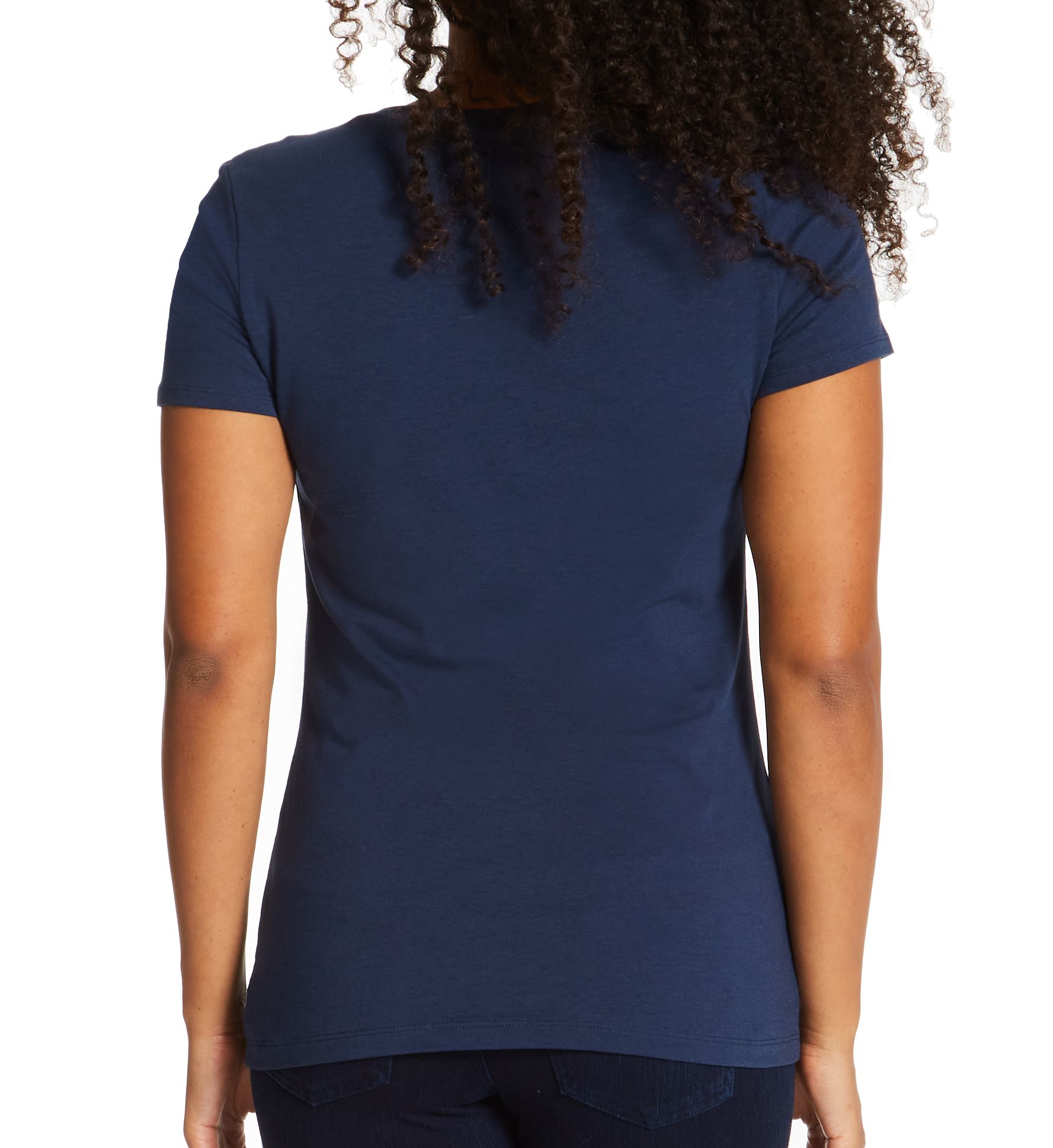 Tommy John Second Skin V-Neck Tee Dress Blues XS  - Image 2