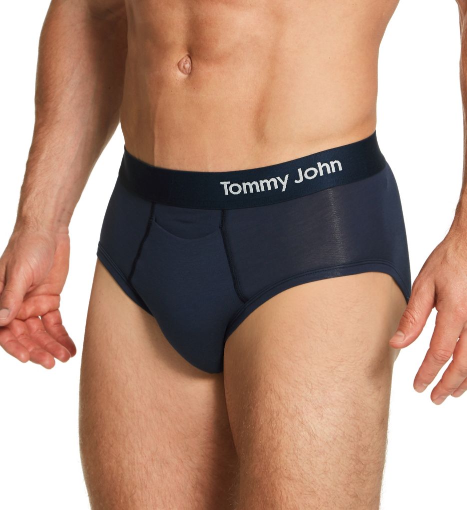 Cool Cotton Brief NAV 2XL by Tommy John
