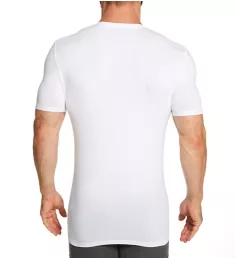 Cool Cotton High V-Neck Undershirt WHT S