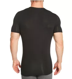 Second Skin Stay-Tucked V-Neck Undershirt BLK 2XL