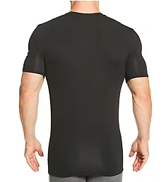 Second Skin Stay-Tucked Crew Neck Undershirt BLK S