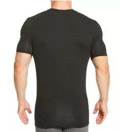 Second Skin Stay-Tucked Crew Neck Undershirt BLK 3XL