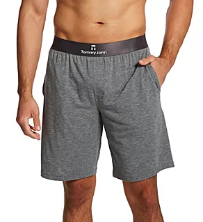 Second Skin Pajama Short Grey Heather S
