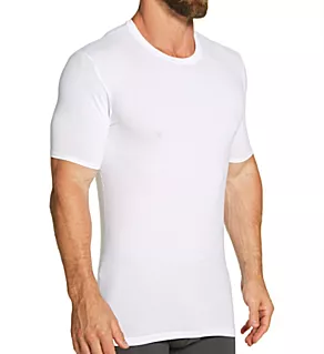 Cool Cotton Crew Neck Undershirt White 3XL