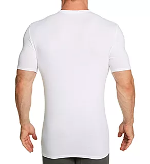 Cool Cotton Crew Neck Undershirt White 3XL