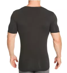 Cool Cotton Deep V Undershirt BLK 4XL