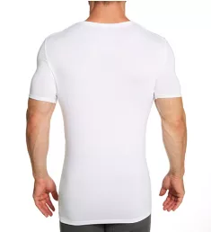 Second Skin Stay-Tucked Deep V Undershirt White S