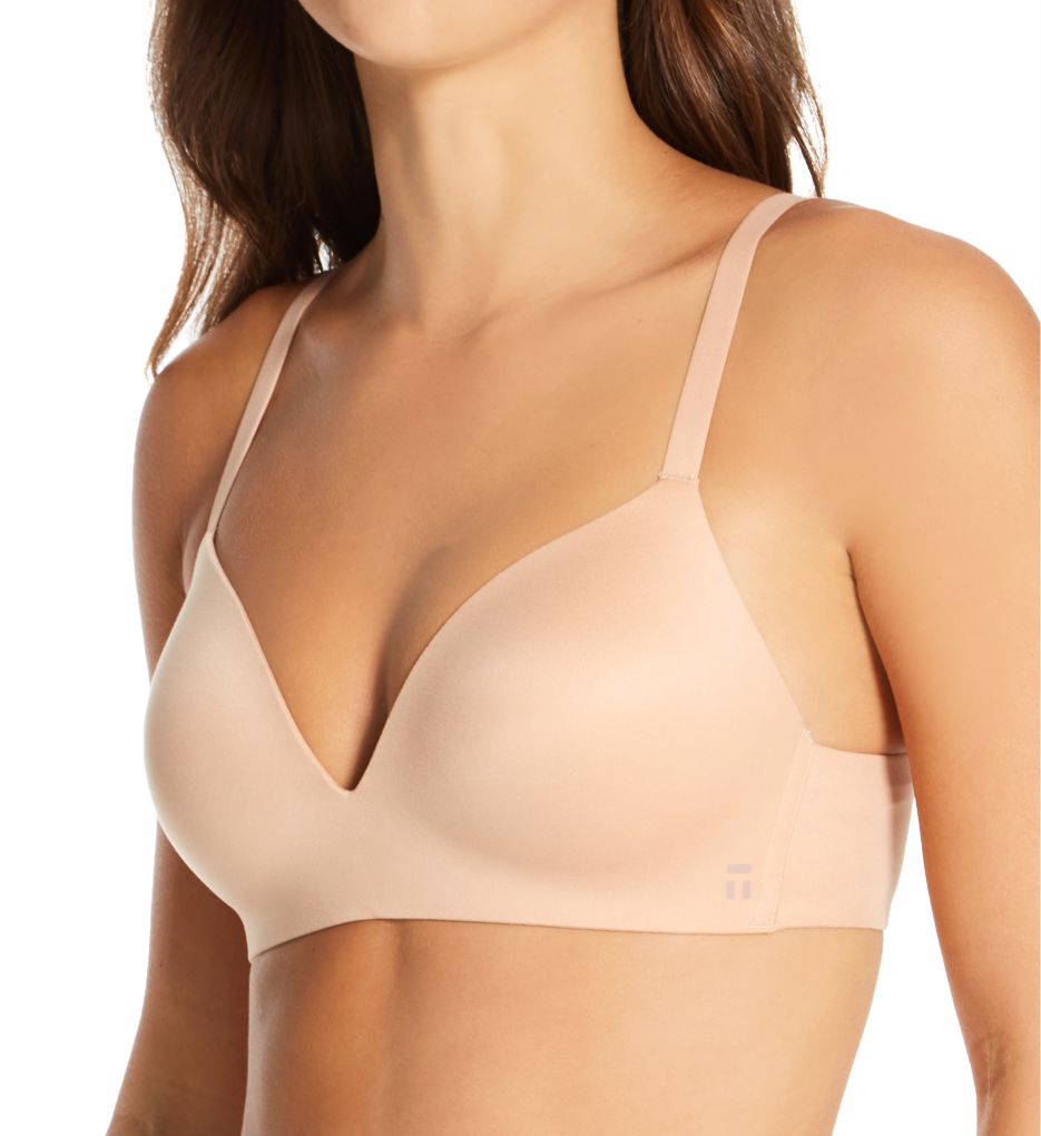 Tommy John (2502145): Tommy John 1001382 Second Skin Lightly Lined Wireless Bra (Maple Sugar 38DD)