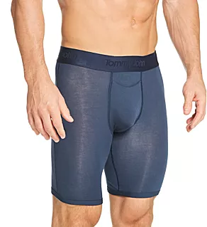 Second Skin Long Leg Boxer Brief Dress Blues 2XL