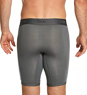 Second Skin Long Leg Boxer Brief Turbulence M