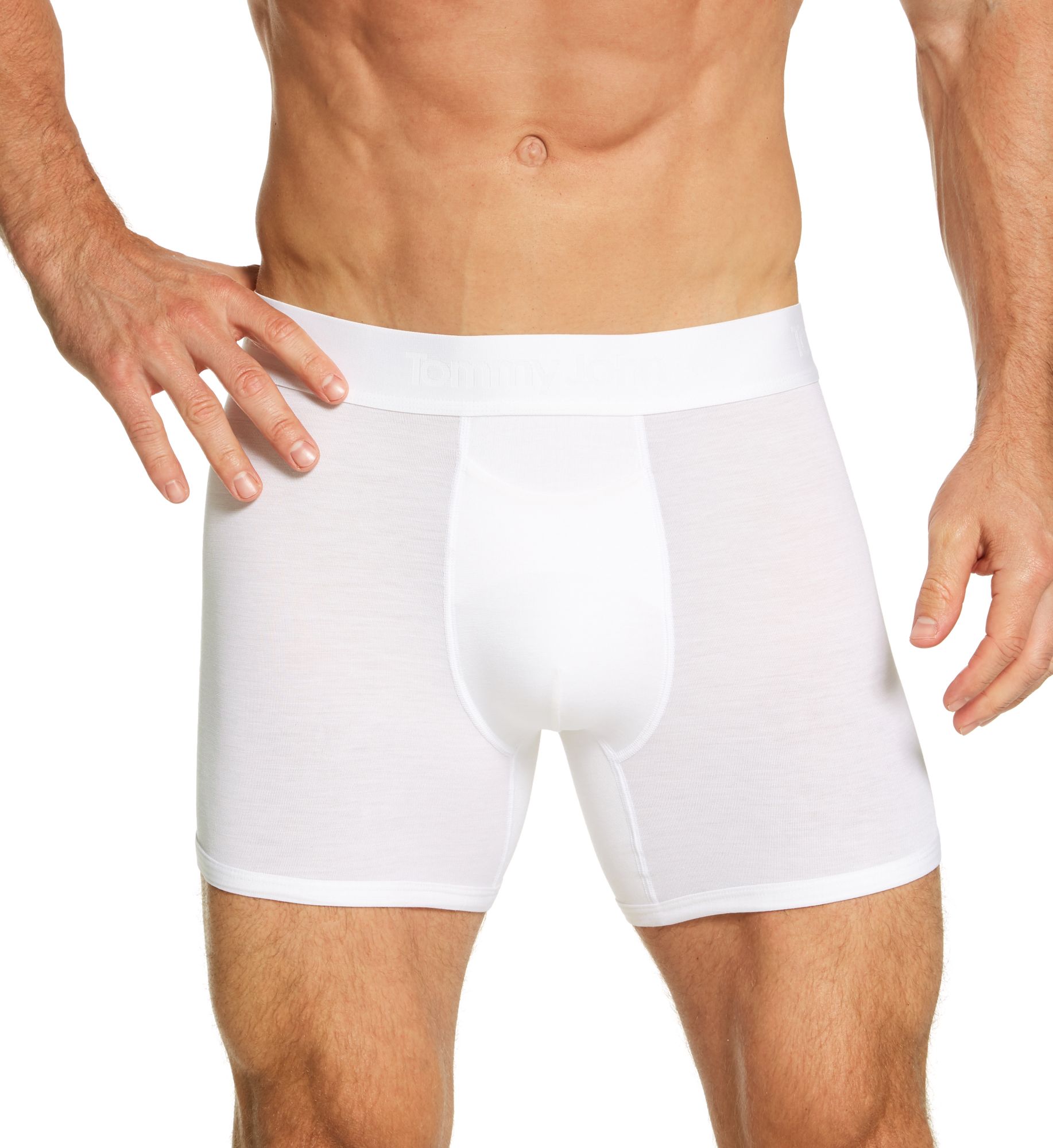 Tommy John Second Skin Trunk White S  - Image 1