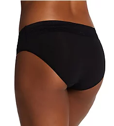 Second Skin Lace Waist Brief Panty Black S